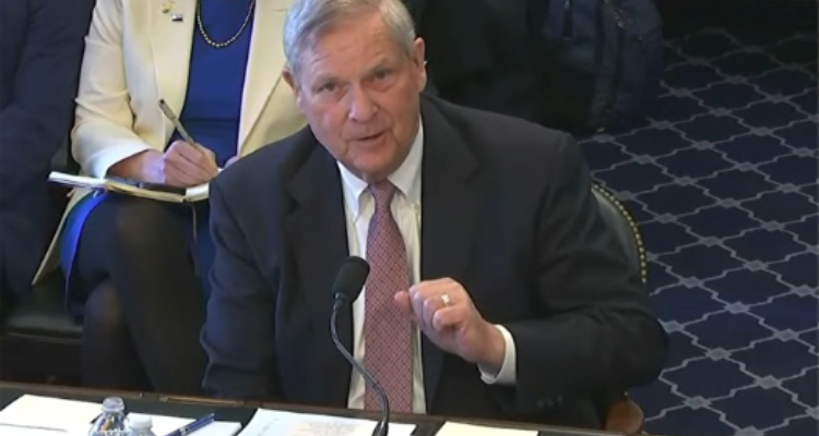 Vilsack is questioned about benefit programs