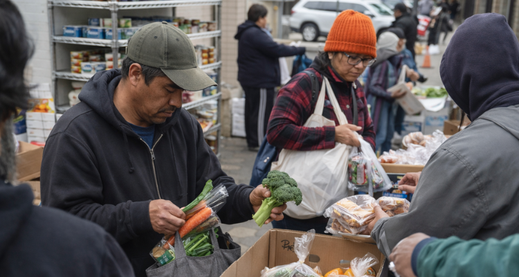 When federal food funding tightens, community networks step in to help families who rely on SNAP